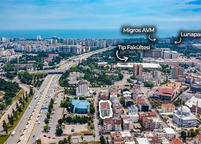 Merkezi, şık, Denize 3 Km Kültür Kafeler Cad. 2 Dk '13' Apartamento *